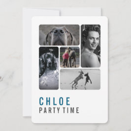 Convites Great Dane Birthday Invitation