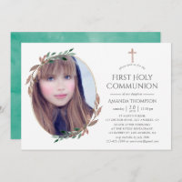 Greenerescência Rústica do Inverno Primeira Comunh