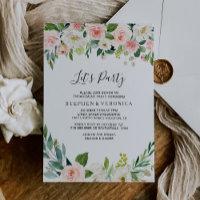 Greenery Elegant Floral Party