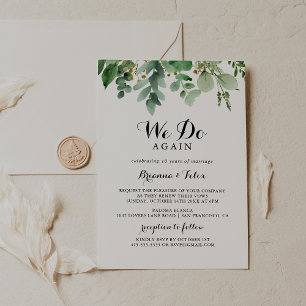 Convites Greenery Eucalyptus Votamos Renovação