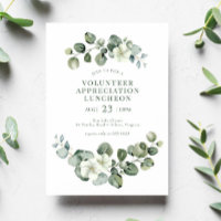 Greenery Luncheon, Funcionarios Voluntário Aprecia