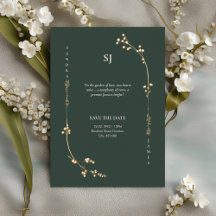 Greenery Luxurious Invitation