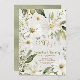 Convites Greenery não é uma maravilhosa Flores de primeiro 