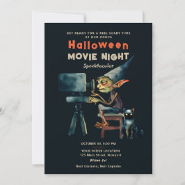 Convites Gremlin Black Cat do Filme de Festa de Halloween