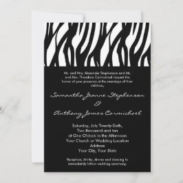 Convites Greve Modernista Branca e Negra