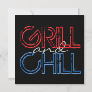 Convites Grill e Chill