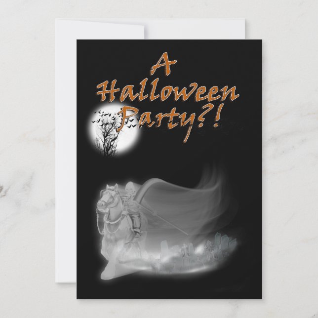 Convites Grim Reaper Corre Novamente (Frente)