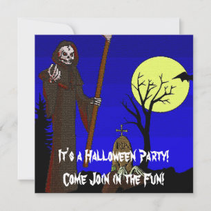 Convites Grim Reaper em Graveyard