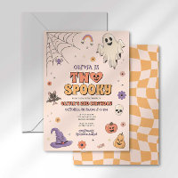 Groovy Dois Sinistro Halloween Segundo Aniversário
