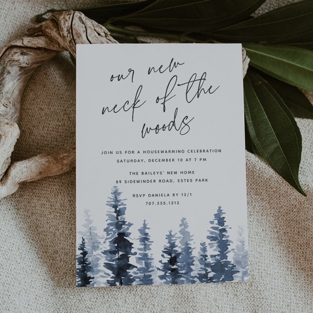 Convites Grove de Madeira | Novo Pescoço do Aquecimento Dom (Criador carregado)