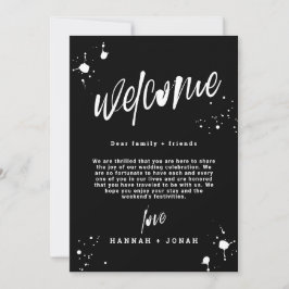 Convites Grunge Halloween Wedeen Programa Welcome Bag
