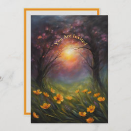 Convites Grupo de Visualização do Eclipse Solar Flores Tota