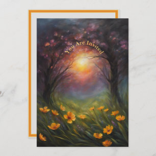 Convites Grupo de Visualização do Eclipse Solar Flores Tota