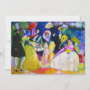 Convites Grupo em Crinolinas por Wassily Kandinsky