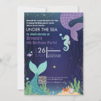 Gruta Brilhante Sob o Mar Aniversário das Sereias