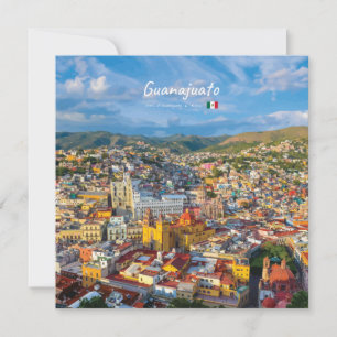Convites Guanajuato, México - Paisagem Urbana Colorida