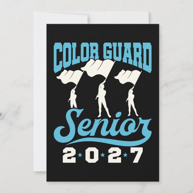 Convites Guarda de Cores Sênior 2027 (Frente)