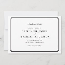 Convites Guardar Formal a Data