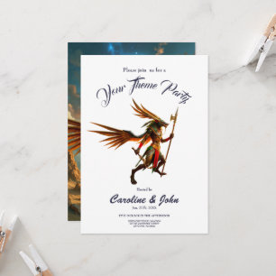 Convites Guardião do Portão Celestial – Anúbis