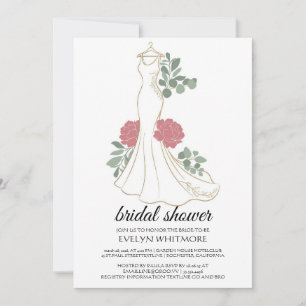 Convites Guia de Estilo de Vestido de Noiva Boho   Casament