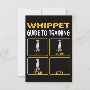 Convites Guia do Whippet para Treinamento de Obediência Can