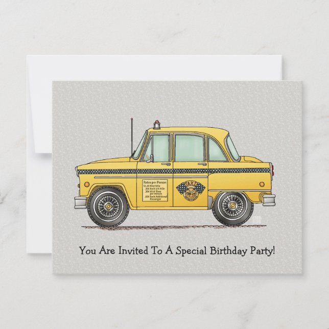 Convites Guia Táxi (Frente)