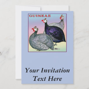 Convites Guineas - Três Fogs