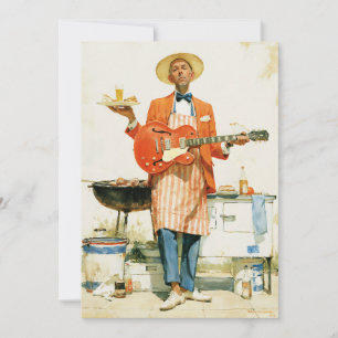 Convites Guitarrista do Blues do Churrasco no Quintal