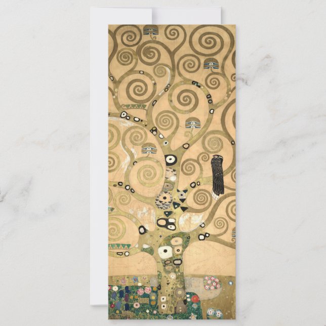 Convites Gustav Klimt - A Árvore da Vida, Friso Stoclet (Frente)