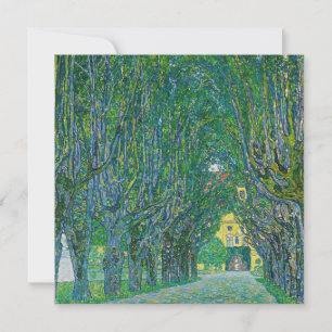 Convites Gustav Klimt - Avenida no Parque Schloss Kammer