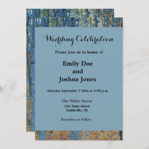 Convites Gustav Klimt Beech Tree Grove