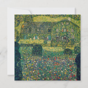 Convites Gustav Klimt - Casa de Campo junto ao Attersee