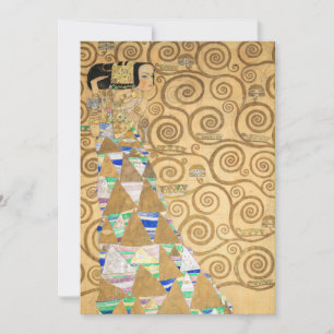 Convites Gustav Klimt - Expectativa, Stoclet Frieze