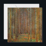 Convites Gustav Klimt - Floresta dos Pinheiros de Tannenwal<br><div class="desc">Floresta Fir / Floresta de Pinheiro Tannenwald - Gustav Klimt,  Petróleo na Canvas,  1902</div>