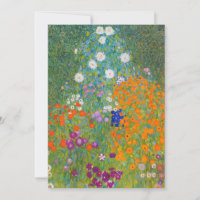 Gustav Klimt - Jardim Flor