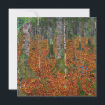 Convites Gustav Klimt - Madeira de Birch<br><div class="desc">Birch Wood - Gustav Klimt,  Oil on Canvas,  1903</div>