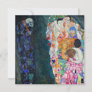 Convites Gustav Klimt - Morte e Vida