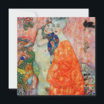 Convites Gustav Klimt - Mulheres Amigas<br><div class="desc">Mulheres Amigas - Gustav Klimt, Petróleo na Canvas, 1916-17 (destruído em 1945)</div>
