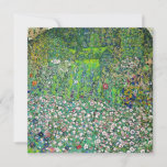 Convites Gustav Klimt - Paisagem e Caipira Hortícolas<br><div class="desc">Paisagem horticultural com um monte - Gustav Klimt,  Oil on Canvas,  1916</div>