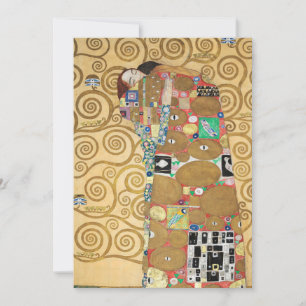 Convites Gustav Klimt - Realização, Stoclet Frieze