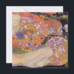 Convites Gustav Klimt - Serpentes Água II<br><div class="desc">Serpentes de água II/Wasserschlangen II - Gustav Klimt,  Oil on canvas,  1904-1907</div>