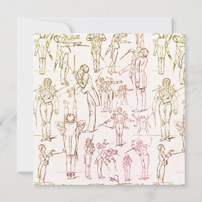 Convites Gustav Mahler - Conduzir (Frente)