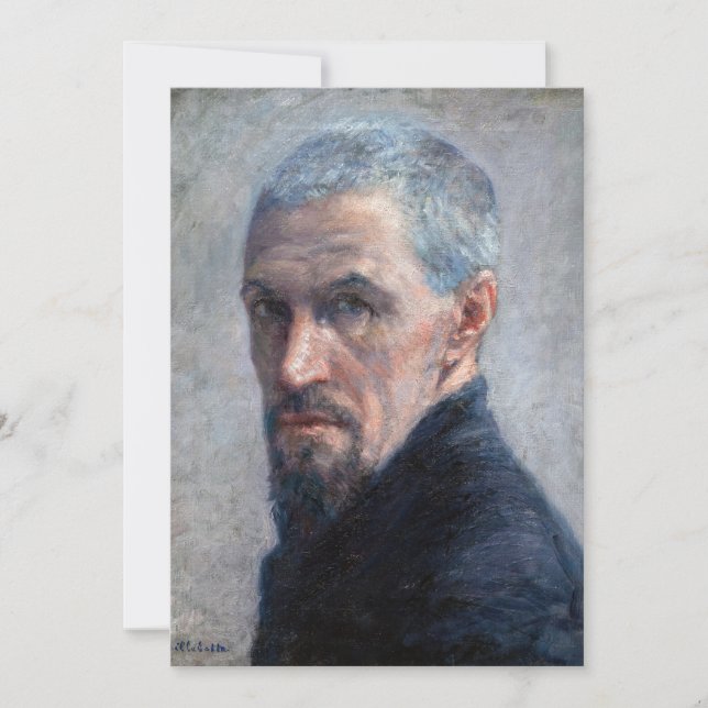 Convites Gustave Caillebotte - Auto-retrato (Frente)