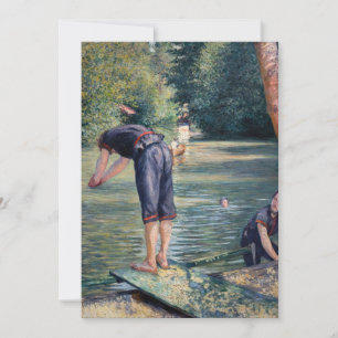 Convites Gustave Caillebotte - Bathers, Banco dos Yerres