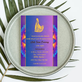 Convites Half Saree Ritu Kala Samskara