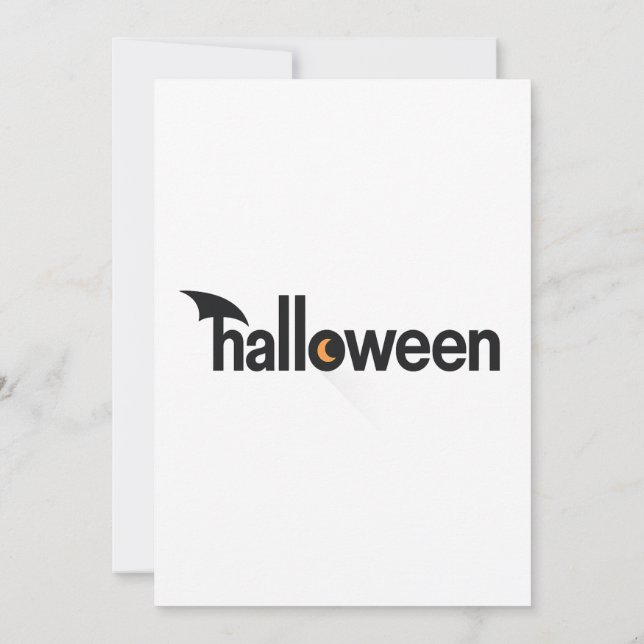 Convites Halloween (Verso)