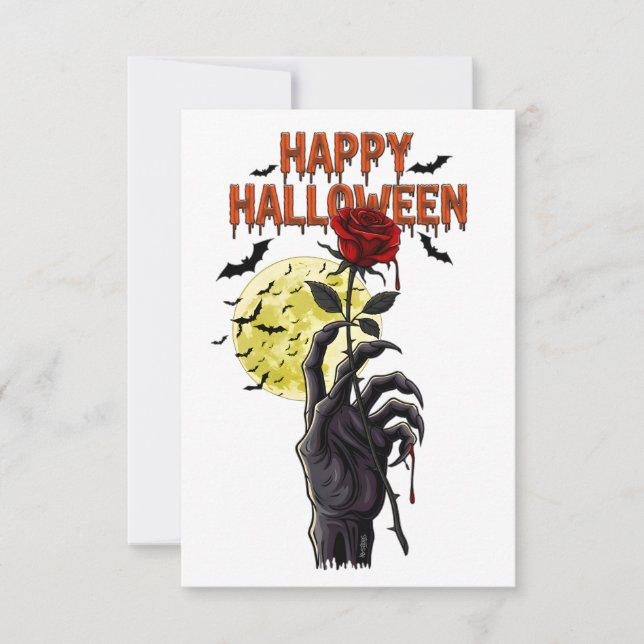 Convites halloween (Frente)