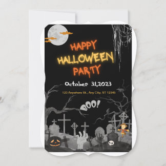 Convites Halloween 