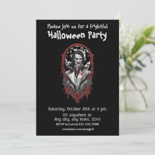 Convites Halloween, 12 vampiros, assustador, assustador,