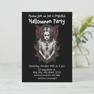Convites Halloween, 13 vampiros, assustador, assustador,